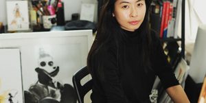 Calligraphy Artist and Illustrator Lihua Wong Draws Her Way Into Fashion
