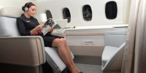 Air France unveils luxury first-class seat