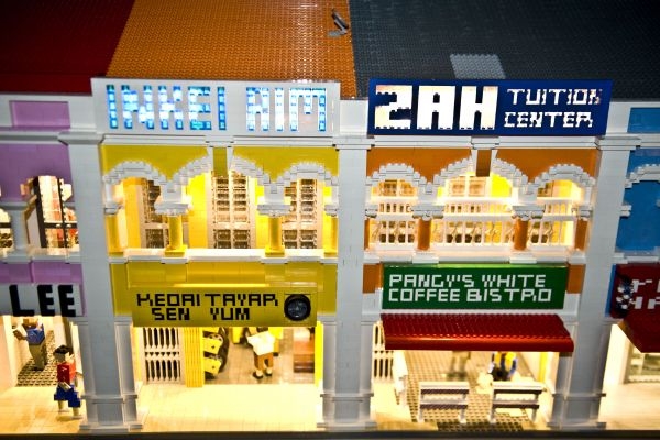 Lego replica Malaysian street