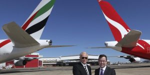 Qantas Airways teams up with Emirates