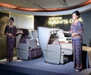 Singapore Airlines Business Class seats