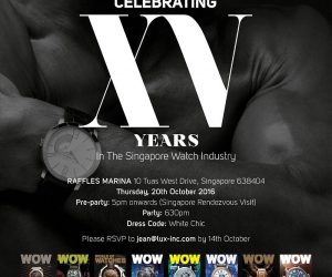 WOW Celebrates 15 Years At SINGAPORE RENDEZVOUS
