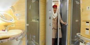 Emirates to offer hot showers mid-air